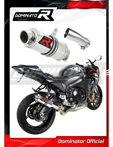 Silencieux slip-on Dominator GP1 pour Suzuki GSXR 1000 L2 L6 (2012-2016)