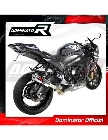 Silencieux slip-on Dominator GP1 pour Suzuki GSXR 1000 L2 L6 (2012-2016)