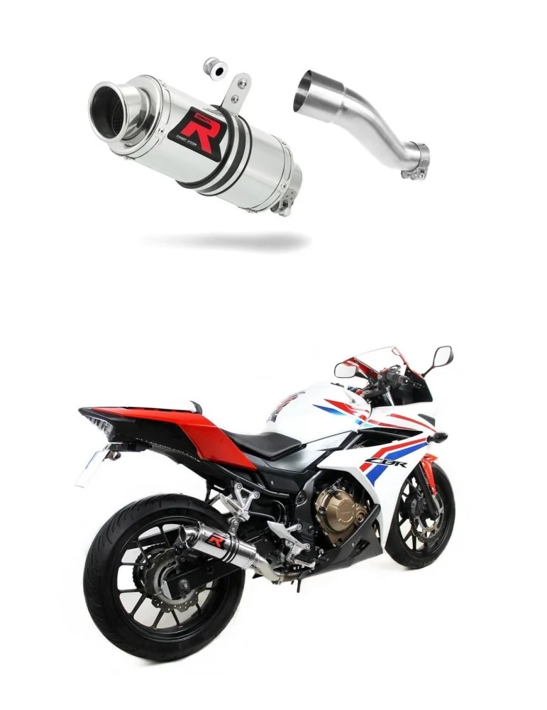 Silencieux slip-on Dominator GP1 pour Honda CBR 500 R (2016-2024)