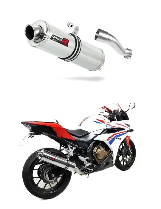 Silencieux slip-on Dominator ST pour Honda CBR 500 R (2016-2024)