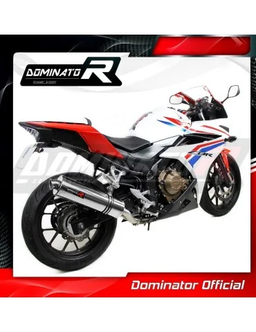 Silencieux slip-on Dominator ST pour Honda CBR 500 R (2016-2024)
