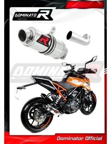 Silencieux slip-on Dominator GP1 pour KTM 125 Duke (2017-2020)