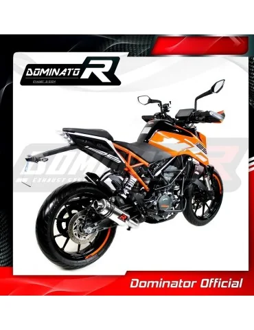 Silencieux slip-on Dominator GP1 pour KTM 125 Duke (2017-2020)
