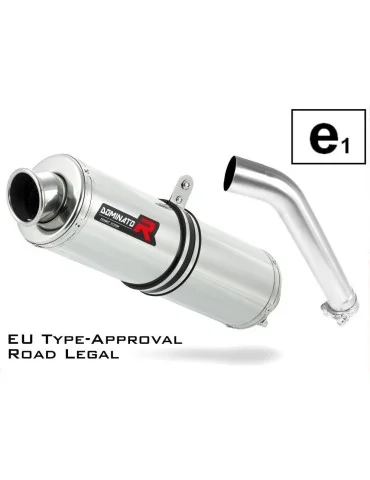 Silencieux slip-on homologué Dominator ROND pour BMW F750GS (2016-2020)
