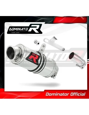 Silencieux slip-on Dominator GP1 pour Suzuki GSF Bandit 400 (1996-1997)