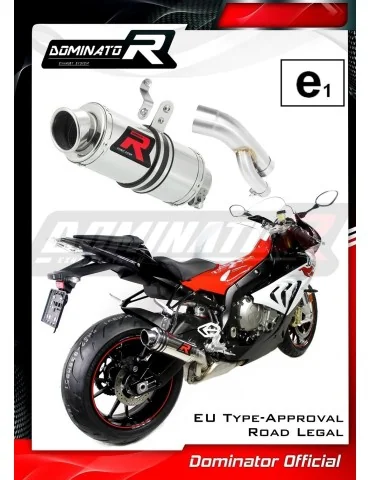 Silencieux slip-on homologué Dominator GP1 pour BMW S1000RR (2017-2018)