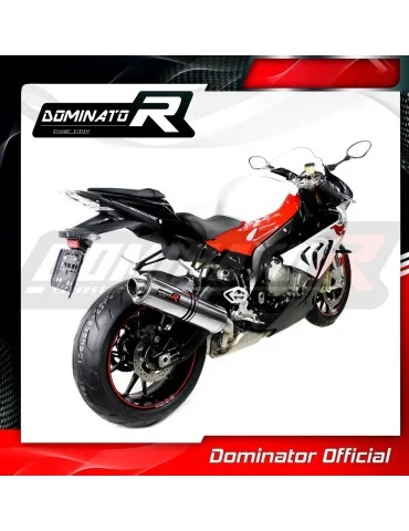 Silencieux slip-on homologué Dominator ROND pour BMW S1000RR (2017-2018)