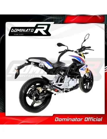 Silencieux slip-on Dominator GP1 pour BMW G310R (2016-2022)