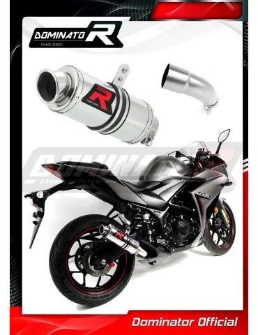 Silencieux slip-on Dominator GP1 pour Yamaha YZF R3 (2015-2018)