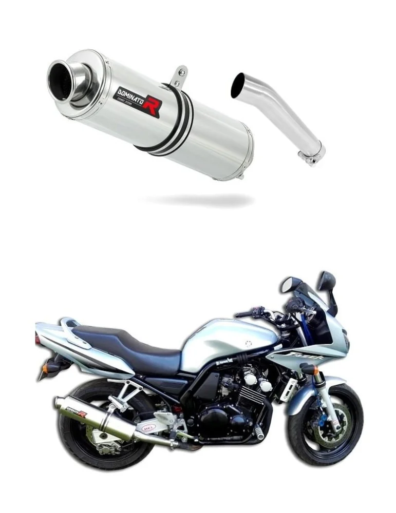 Silencieux slip-on Dominator ST pour Yamaha FZS Fazer 600 (1998-2003)