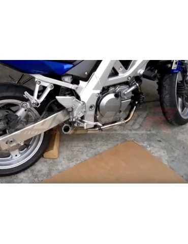 Silencieux slip-on Dominator GP2 pour Suzuki SV 650 S (2003-2015)