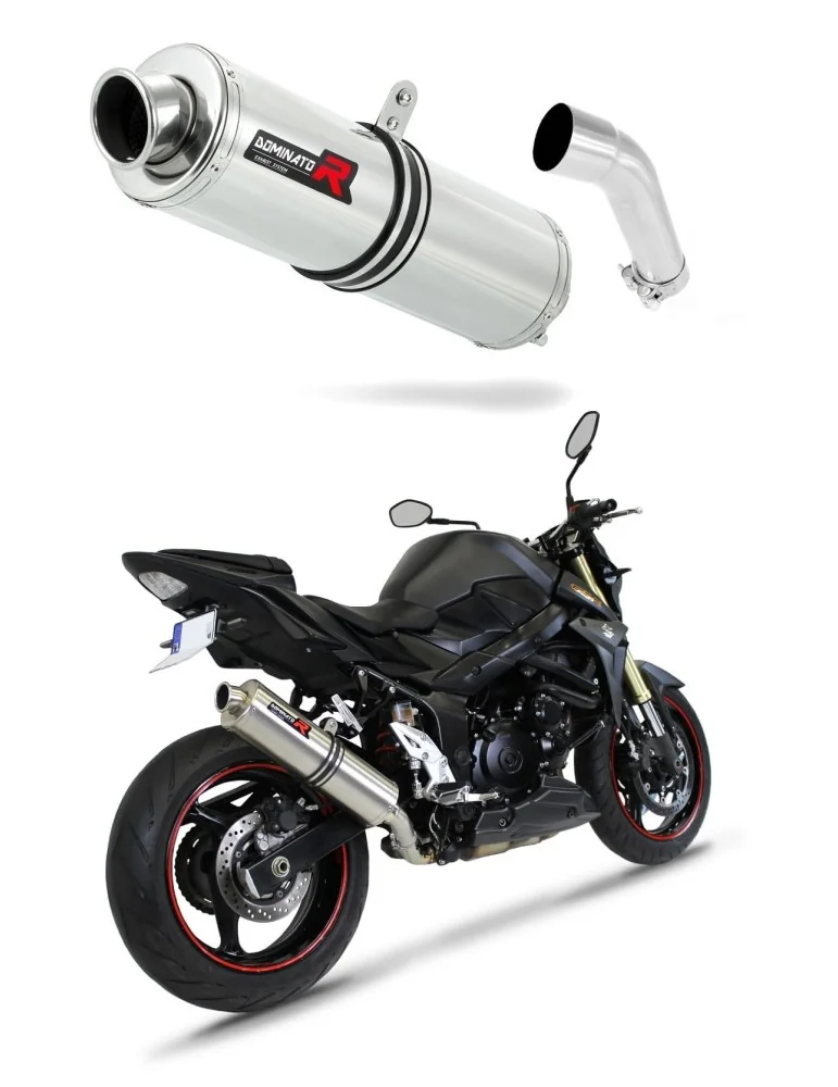 Silencieux slip-on Dominator ST pour Suzuki GSR 750 (2011-2016)