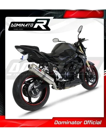 Silencieux slip-on Dominator ST pour Suzuki GSR 750 (2011-2016)