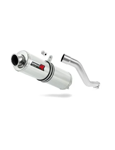 Silencieux slip-on Dominator ST pour Suzuki DR 750 S Big côté droit