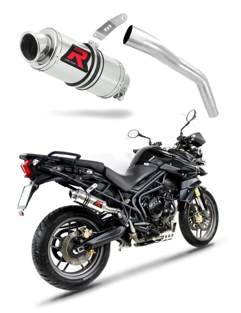 Silencieux slip-on Dominator GP1 pour Triumph Tiger 800 XC XR (2015-2017)