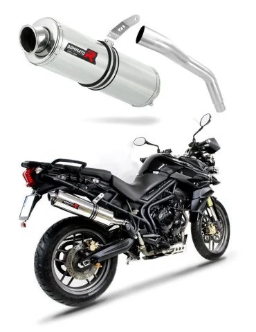Silencieux slip-on Dominator ST pour Triumph Tiger 800 XC XR (2015-2017)