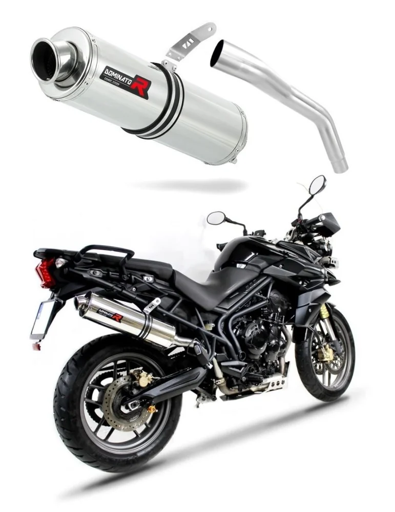 Silencieux slip-on Dominator ST pour Triumph Tiger 800 XC XR (2015-2017)