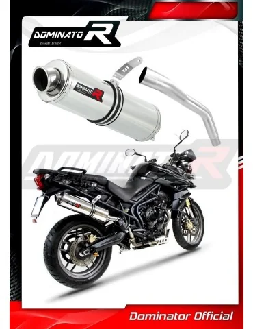 Silencieux slip-on Dominator ST pour Triumph Tiger 800 XC XR (2015-2017)