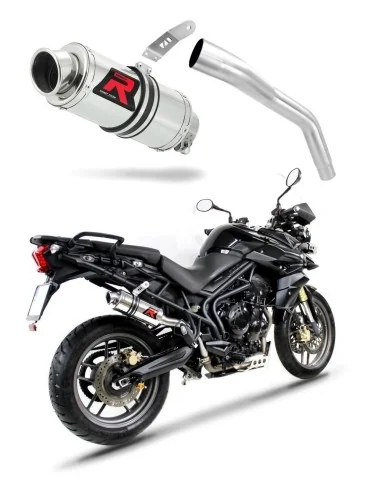 Silencieux slip-on Dominator GP1 pour Triumph Tiger 800 XC XR (2011-2014)