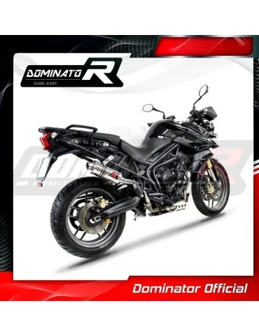 Silencieux slip-on Dominator GP1 pour Triumph Tiger 800 XC XR (2011-2014)