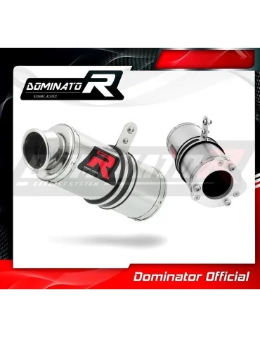 Silencieux bolt-on Dominator GP1 pour Kawasaki ZX9R (1998-2002)