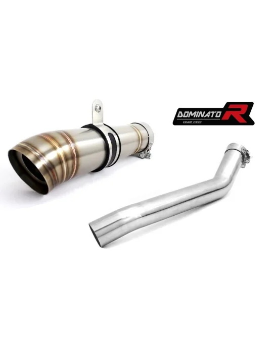 Silencieux slip-on Dominator GP2 pour Kawasaki ZX6R 636 (2003-2004)