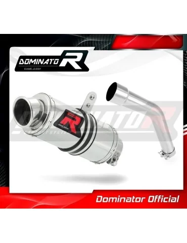 Silencieux slip-on Dominator GP1 pour Kawasaki KLE 500 – 2007 (1991)