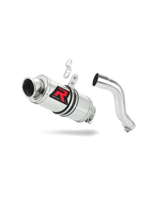 Silencieux slip-on Dominator GP1 pour Honda XL 700 V Transalp (2008-2014)