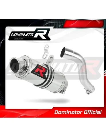 Silencieux slip-on Dominator GP1 pour Honda XL 700 V Transalp (2008-2014)
