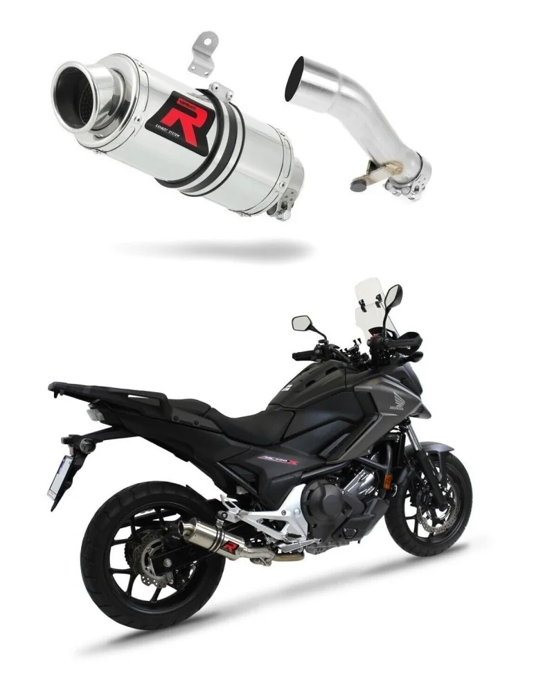 Silencieux slip-on Dominator GP1 pour Honda NC 700 / 750 X (2012-2020)