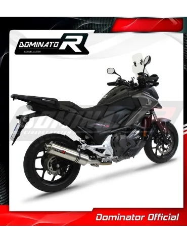 Silencieux slip-on Dominator ST pour Honda NC 700 / 750 X (2012-2020)