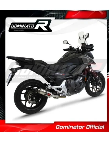 Silencieux slip-on Dominator GP1 pour Honda NC 700 / 750 S (2012-2020)