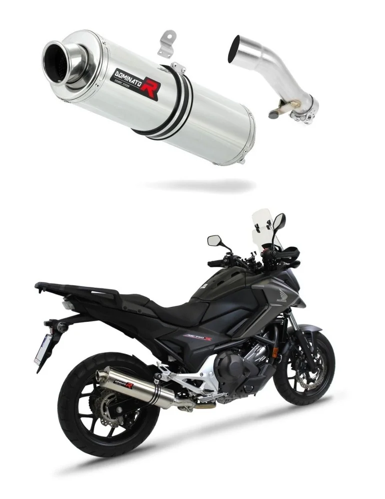 Silencieux slip-on Dominator ST pour Honda NC 700 / 750 S (2012-2020)