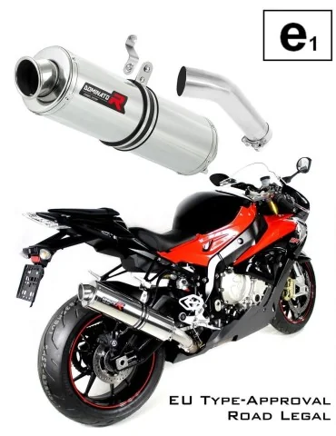 Silencieux slip-on homologué Dominator ROND pour BMW S1000RR (2015-2016)