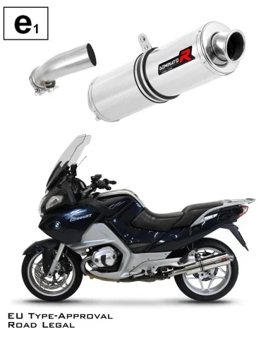 Silencieux slip-on homologué Dominator ROND pour BMW R1200RT (2010-2013)