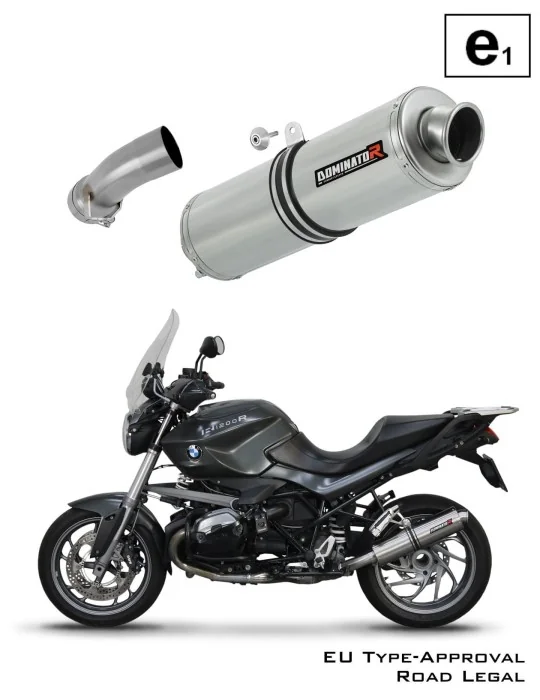 Silencieux slip-on homologué Dominator ST pour BMW R1200R (2010-2014)