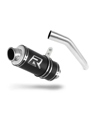 Silencieux slip-on Dominator GP1 Noir pour Kawasaki Z750 (2007-2013)