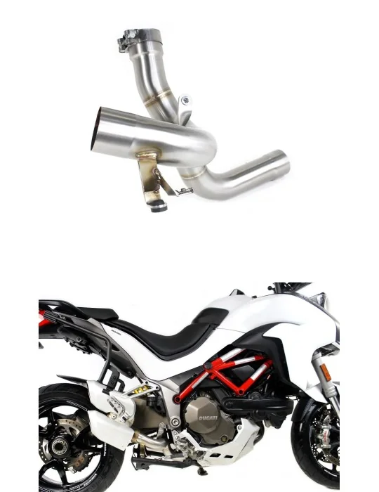 Décatalyseur inox Dominator pour Ducati MTS 1200 / 1200 S Multistrada 2015-2017