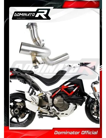 Décatalyseur inox Dominator pour Ducati MTS 1200 / 1200 S Multistrada 2015-2017