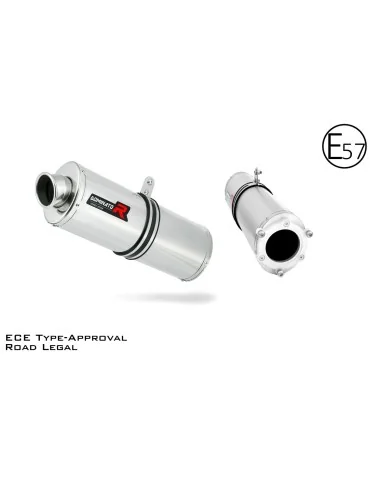 Silencieux bolt-on homologué Dominator OV pour Kawasaki ZX6R (1995-1997)