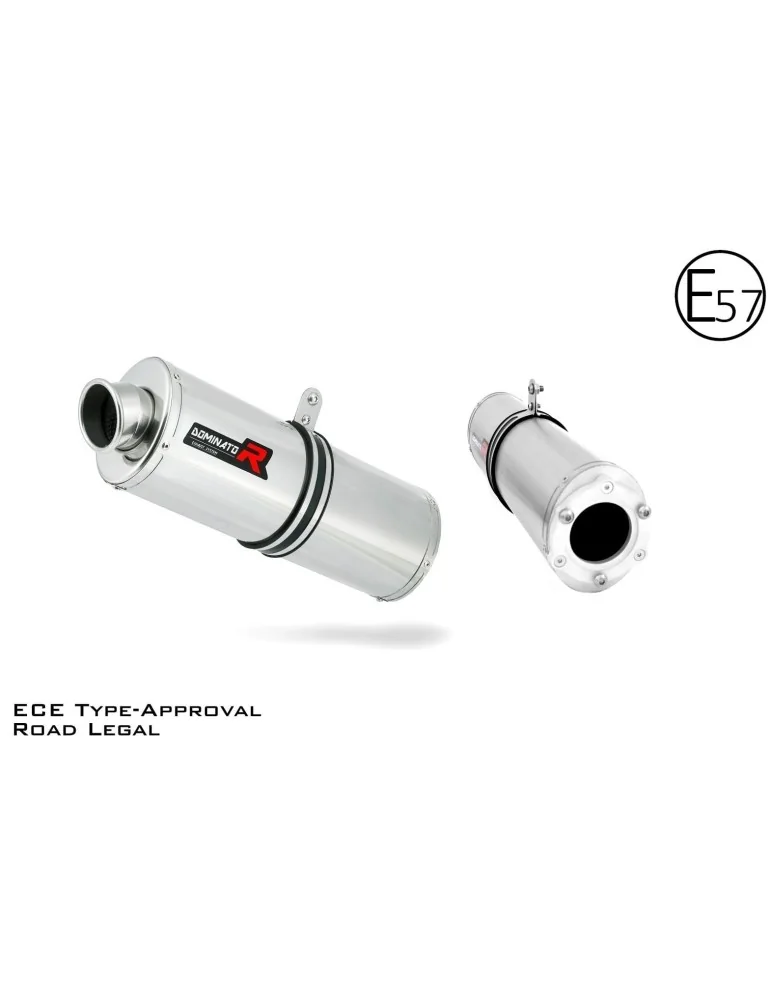 Silencieux bolt-on homologué Dominator OV pour Kawasaki ZX7R (1996-2003)
