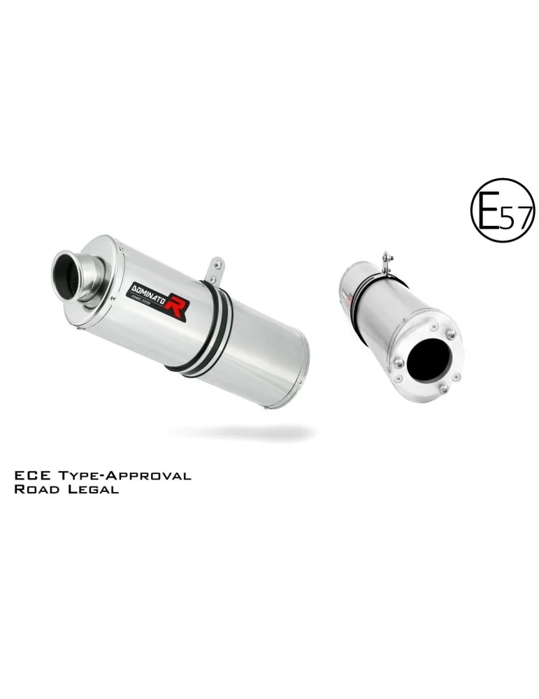 Silencieux bolt-on homologué Dominator OV pour Kawasaki ZX9R (1998-2002)