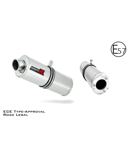 Silencieux bolt-on homologué Dominator OV pour Kawasaki ZX9R (1998-2002)