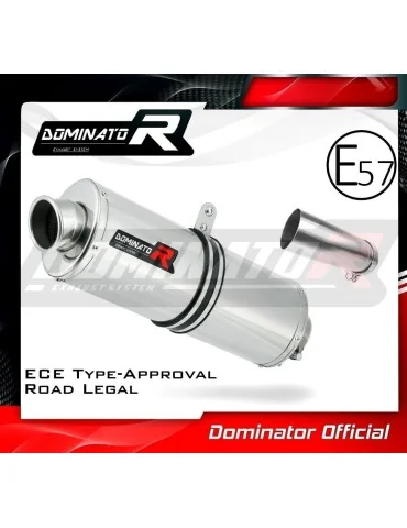 Silencieux slip-on homologué Dominator OV pour Kawasaki ZX10R (2011-2015)
