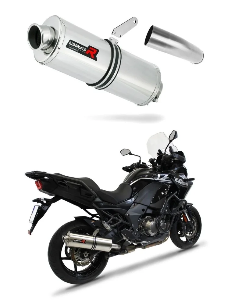 Silencieux slip-on Dominator OV pour Kawasaki Versys 1000 (2019-2024)