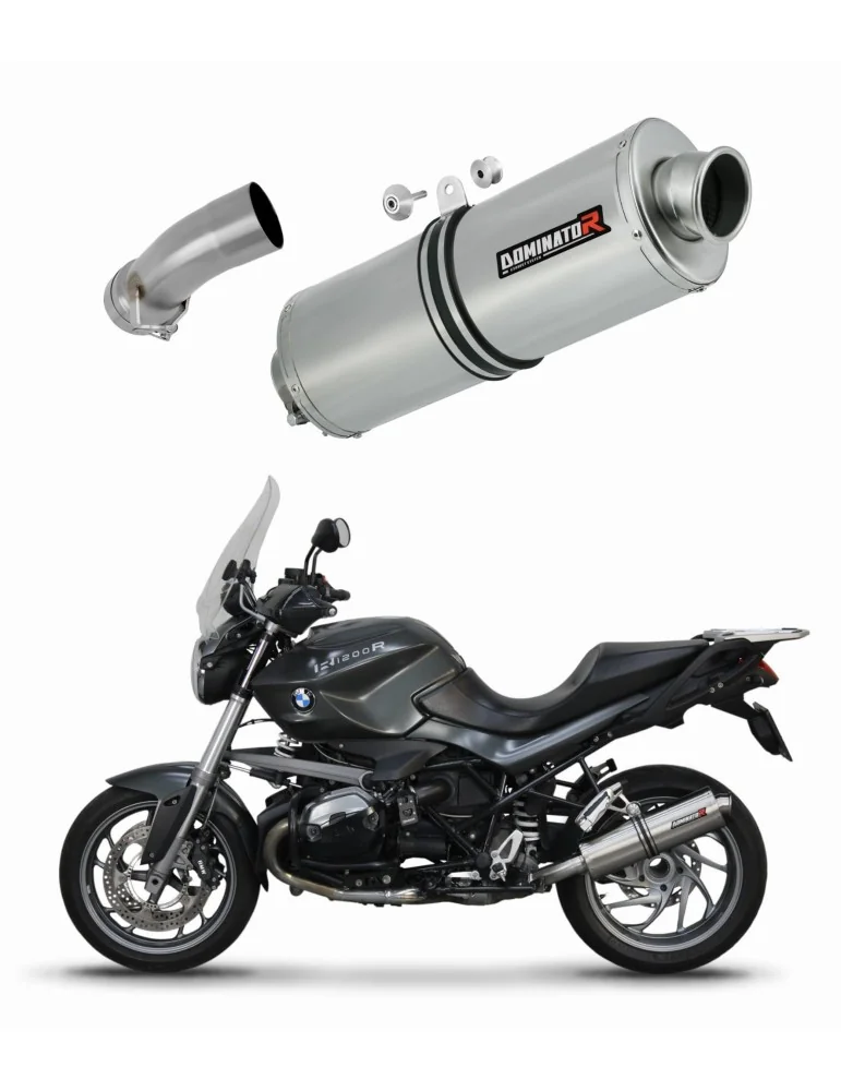 Silencieux slip-on Dominator OV pour BMW R1200R (2010-2014)