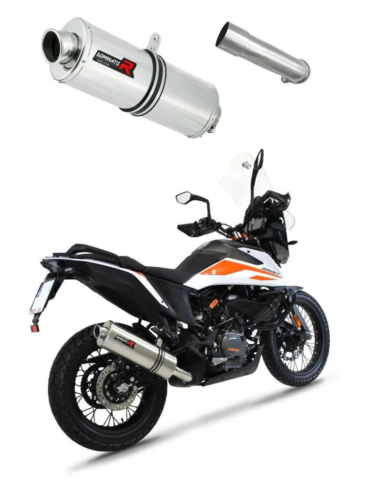 Silencieux slip-on Dominator OV pour KTM 390 Adventure (2020-2024)