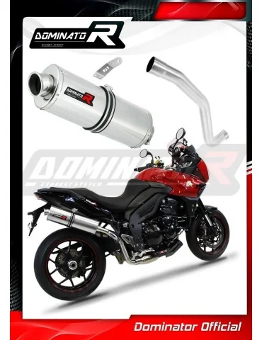 Silencieux slip-on Dominator OV pour Triumph Tiger Sport 1050 HI Level (2016-2020)