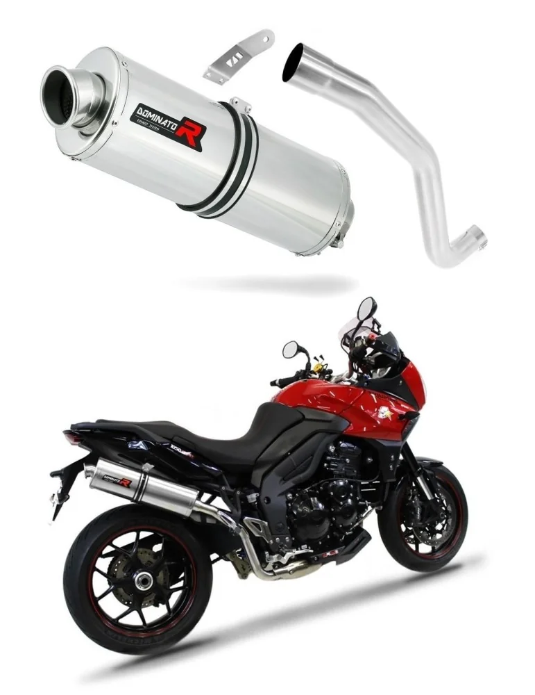Silencieux slip-on Dominator OV pour Triumph Tiger Sport 1050 HI Level (2013-2015)