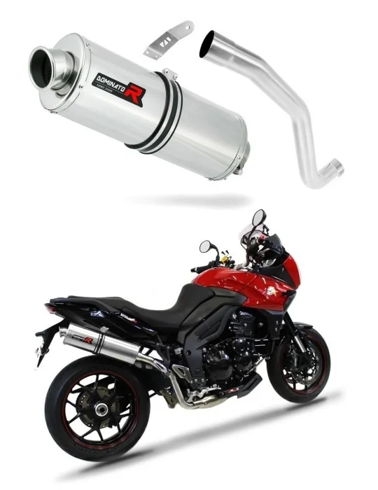 Silencieux slip-on Dominator OV pour Triumph Tiger Sport 1050 HI Level (2013-2015)